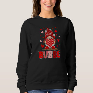 Sudadera Mujeres Bubbe Gnome Heart Daisy Valentine Cute Gra