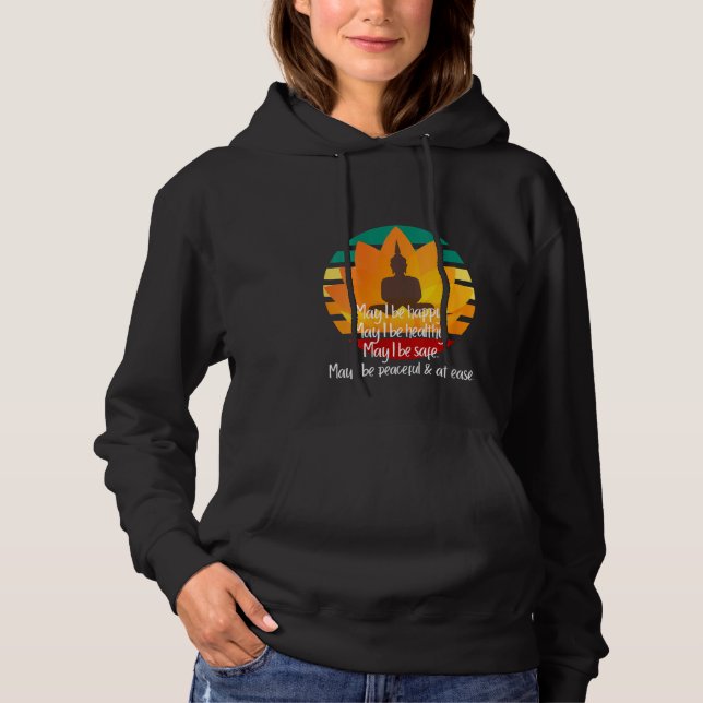 Sudadera Mujeres Buda Mandala Amabilidad Metta Blessin (Anverso)