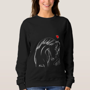 Sudadera Mujeres Caballas Chicas Lover