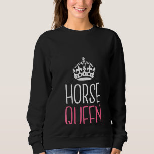 Sudadera Mujeres Caballo Reina Caballo Montando