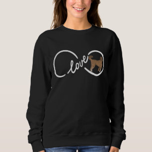 Sudadera Mujeres Caniche Adolescentes Niñas Niños Amor Perr