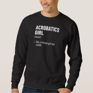 Sudadera Mujeres Chica Gráfico Gimnasta Gimnasia Acróbata A