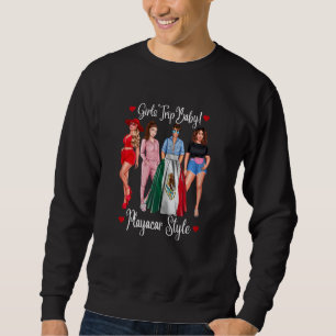 Sudadera Mujeres Chicas PlayaCar Chicas Viaje Latina México