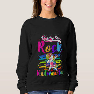 Sudadera Mujeres Chicas Preparadas Para Rodar El Jardín Inf