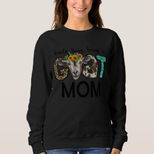 Sudadera Mujeres Como Ocupadas Siendo Una Madre Cabra Agric