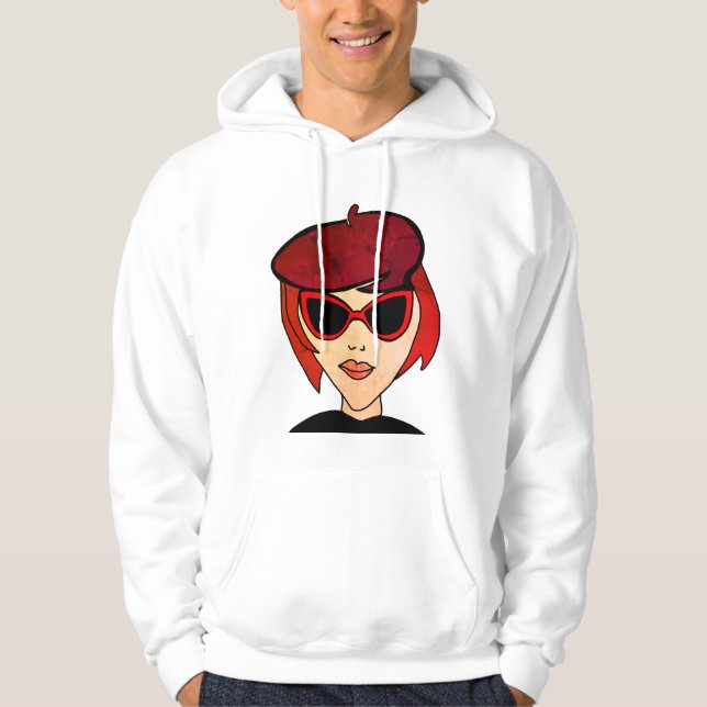 Sudadera mujeres con gorra (Anverso)