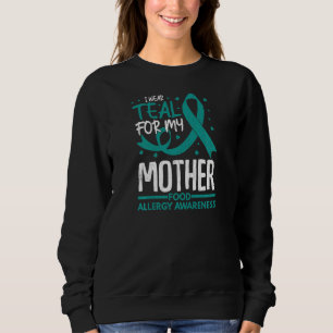 Sudadera Mujeres Con Las Que Uso Verde azulado Para La Aler