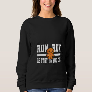 Sudadera Mujeres Corren Corren Rápido Como Pueda Navidad Di