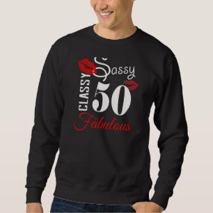 Sudadera Mujeres de 50 años y fabulosas desde 1972 50