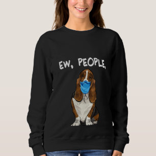 Sudadera Mujeres de Basset rodean a dos perros con cara de 