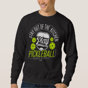 Sudadera Mujeres de bolas de pellejo yo juego pelota de pel