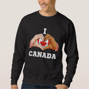 Sudadera Mujeres de Canadá Hombres Patriótico Bandera Canad