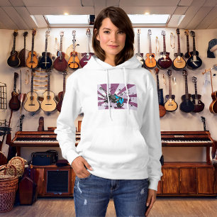 Sudadera Mujeres de la guitarra azul