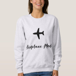Sudadera Mujeres del modo del aeroplano