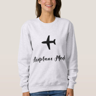 Sudadera Mujeres del modo del aeroplano