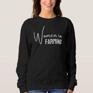 Sudadera Mujeres En La Agricultura Para Mujeres Adolescente