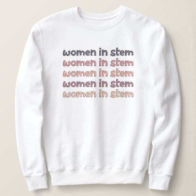 Sudadera Mujeres en Stem Steminist Graduals (Anverso del diseño)