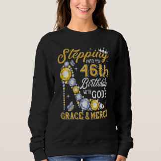 Sudadera Mujeres entrando a mi cumpleaños 46 con dioses