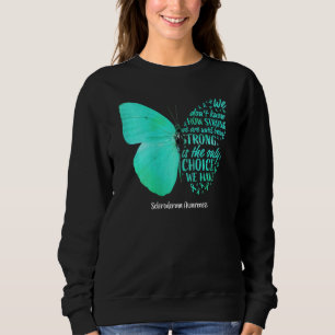 Sudadera Mujeres Escleroderma Conciencia Mariposa Cinta Ver