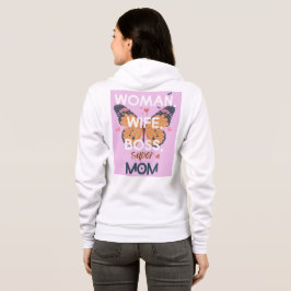 Sudadera Mujeres, esposa, jefa, supermamá