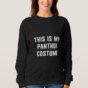 Sudadera Mujeres Esta Es Mi Pantera Disfraces Halloween Fác