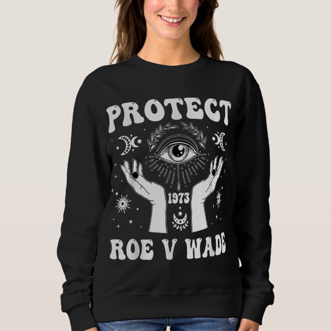 Sudadera Mujeres feministas de Ruth Bader Ginsburg Pro Choi (Anverso)