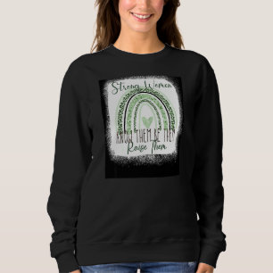 Sudadera Mujeres fuertes citan a feministas Guay Fuerte Wo