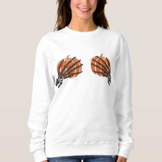 Sudadera Mujeres gemelas de calabaza de grasp grim