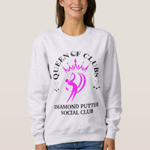 Sudadera Mujeres Golf personalizable REINA DE TRÉBOLES