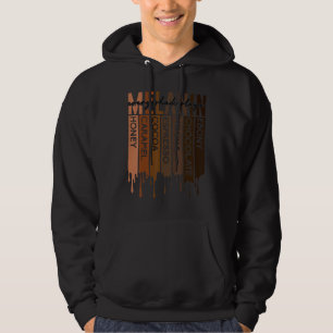 Sudadera Mujeres goteando en melanina cada tono arrasa Áfri