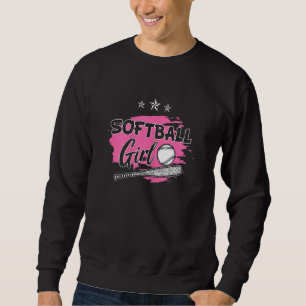 Sudadera Mujeres Gráficas De Softball Y Chica De Softball 2