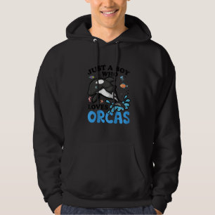 Sudadera Mujeres Gráfico de Orca para niños hombres niños B