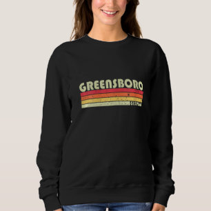 Sudadera Mujeres GREENSBORO GA GEORGIA Graciosas raíces en 