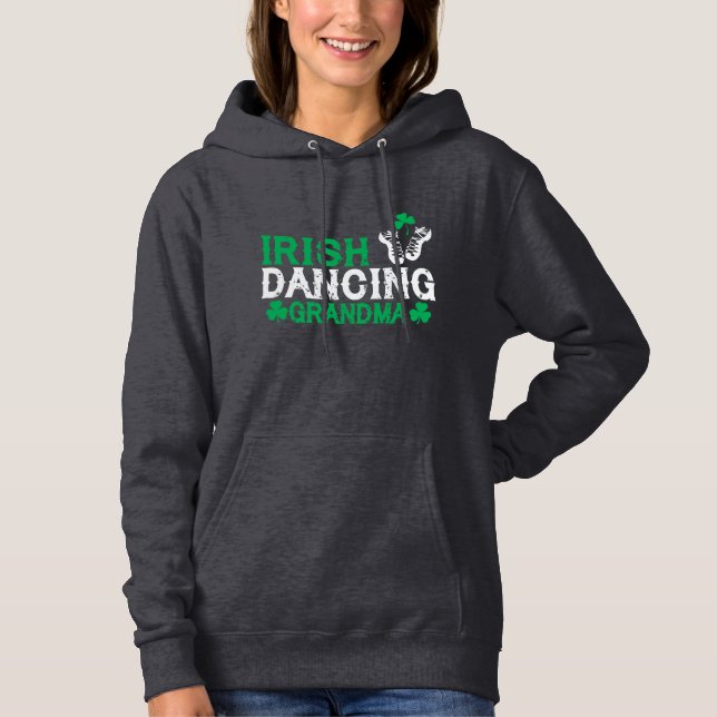 Sudadera Mujeres irlandesas bailarinas de baile (Anverso)