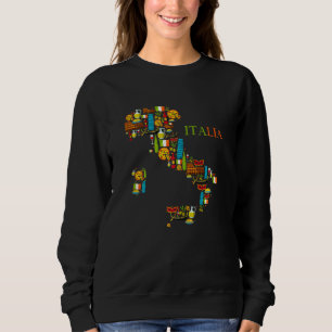 Sudadera Mujeres Italia País Italia Boots Italianos 1