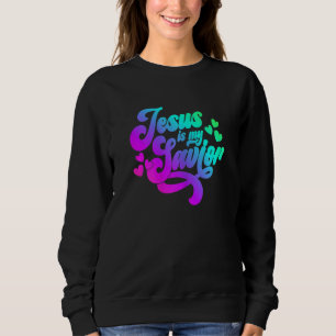 Sudadera Mujeres Jesús Es Mi Salvador Cristo Mujeres