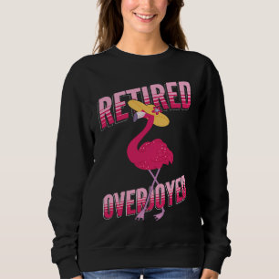 Sudadera Mujeres Jubiladas o Abuela Jubilada o Flamenco Ret