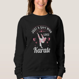 Sudadera Mujeres Karate Deportes de artes marciales - Chica