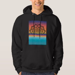Sudadera Mujeres Mandala Vintage Gráfico Sunset Lotus