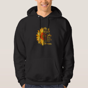 Sudadera Mujeres Mayo Chicas 1977 45º cumpleaños 45 años