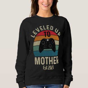 Sudadera Mujeres Me Ascendí a Madre de Nuevo Ascendido a M