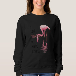 Sudadera Mujeres Me encanta el flamenco y quizás 3 personas
