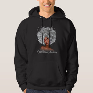 Sudadera Mujeres Melanina Negra Cinta Cebra Rara Enfermedad