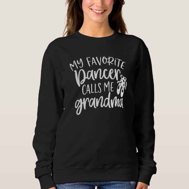 Sudadera Mujeres mi bailarina favorita me llama mujeres de  (Anverso)
