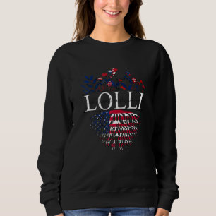 Sudadera Mujeres Mi Gente Favorita Me Llama Lolli Wildflowe