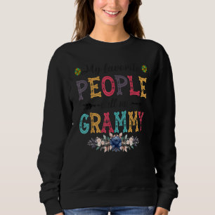Sudadera Mujeres Mis Personas Favoritas Me Llaman Abuela Fl