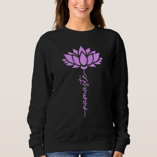 Sudadera Mujeres Namaste Lotus Flor Yoga Zen Budismo Budism