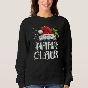 Sudadera Mujeres Nana Claus Navidades Camisas Encenden Paja