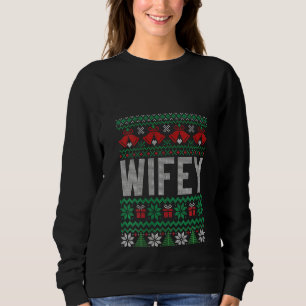 Sudadera Mujeres Navidades feas coincidiendo con una pareja