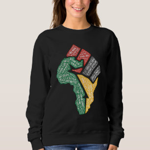 Sudadera Mujeres negras africanas historia negra de África